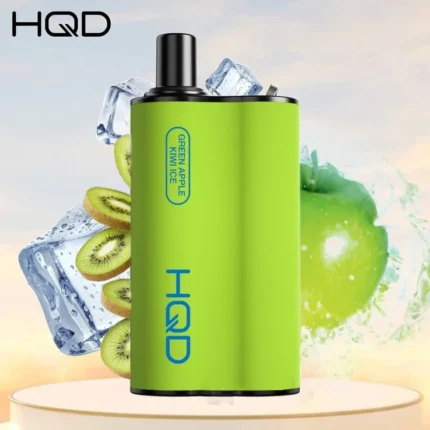 HQD BOX GREEN APPLE KIWI ICE – 4000 PUFFS